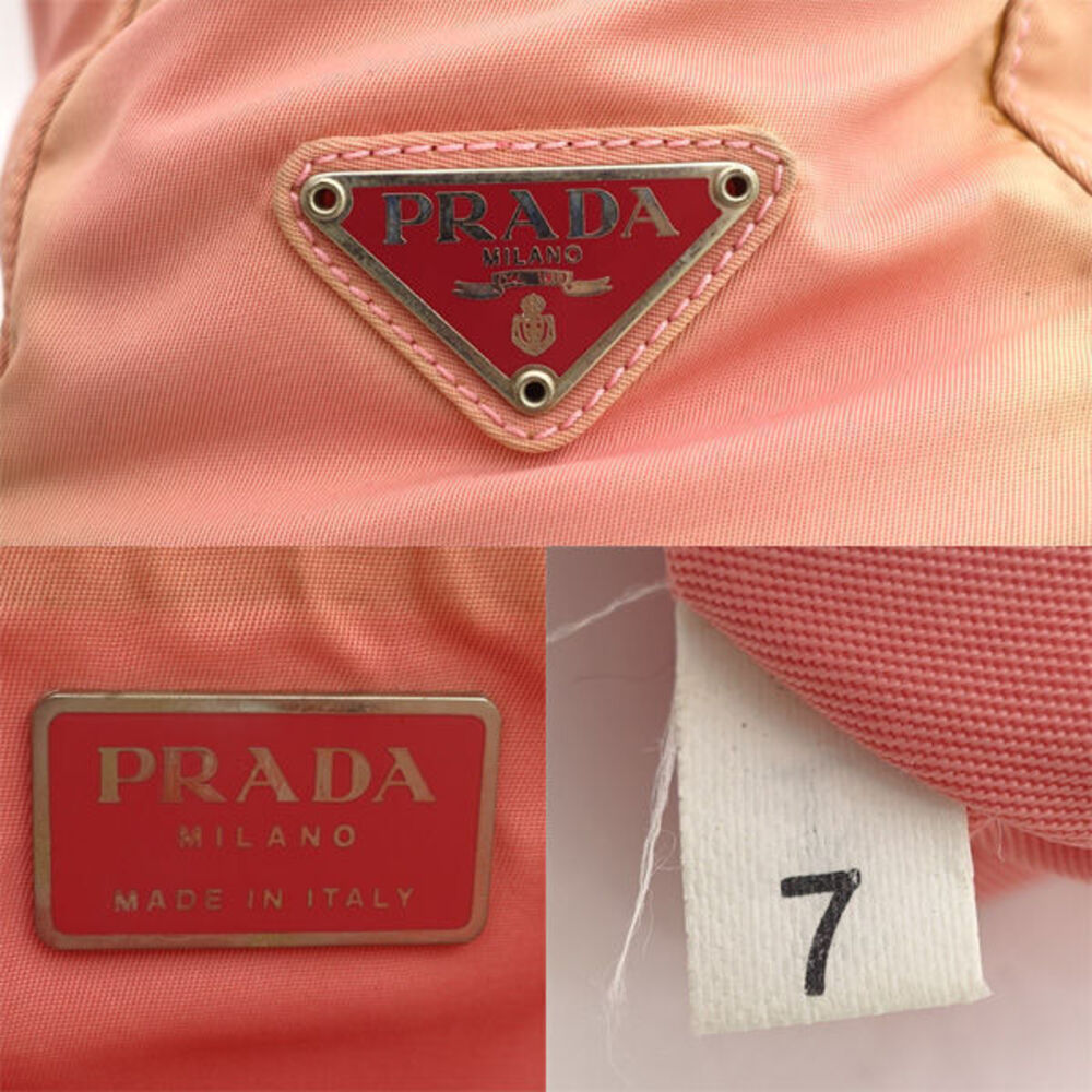 Prada Handbag Tote Bag Esto Pink View 6